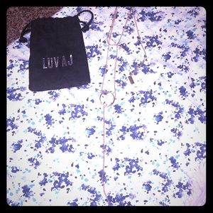 LUV AJ Necklace from fabfitfun top clasps need fix